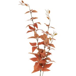 Flor artificial Clayre & Eef 5PL0195 78 cm Naranja y Verde