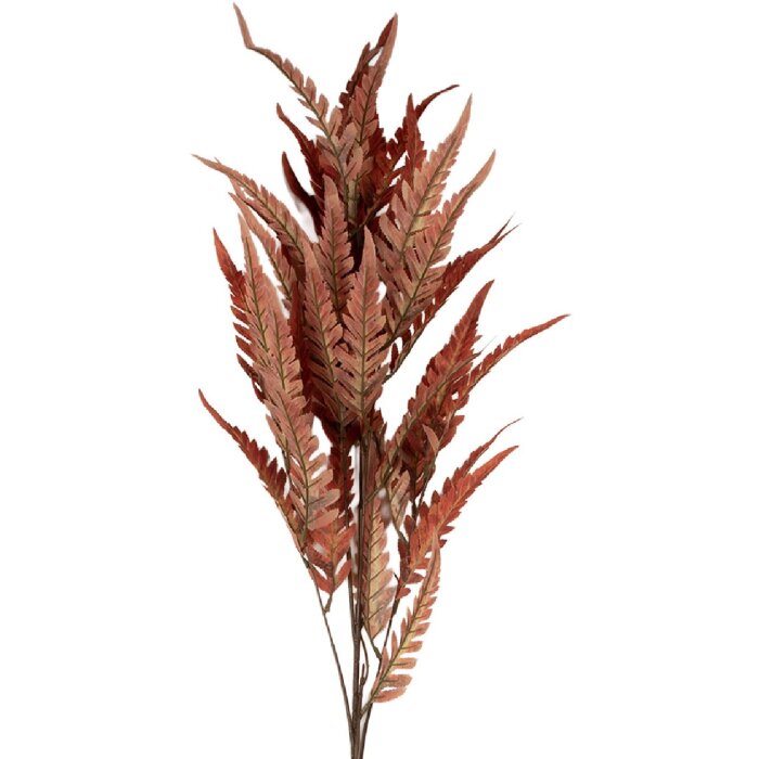 Flor artificial Clayre & Eef 5PL0198 12x12x98 cm Naranja y Verde