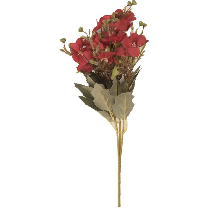 Clayre & Eef 6PL0402R Decoración Rama con Flores 10x10x32 cm