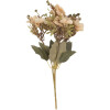 Rama decorativa con flores Clayre & Eef 6PL0402W 10x10x32 cm Beige Verde