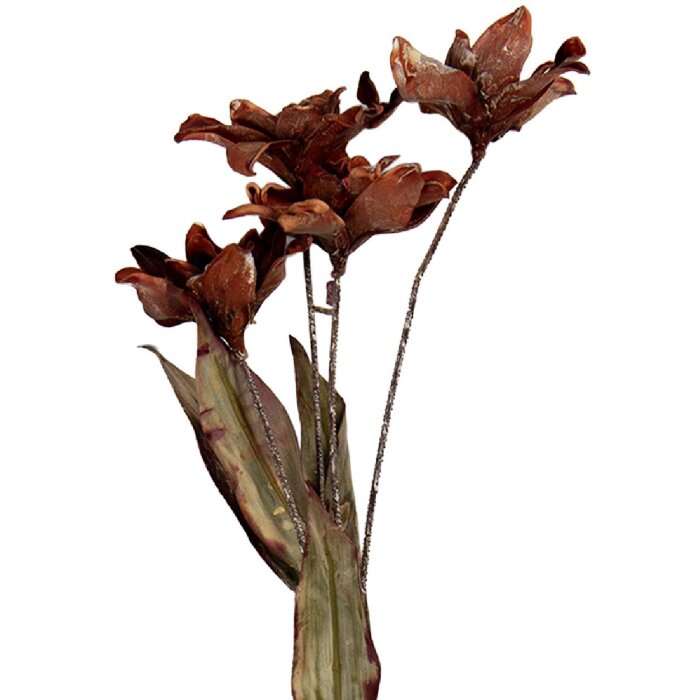 Ramo decorativo con flores Clayre & Eef 6PL0403O 8x5x60 cm
