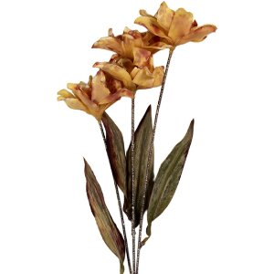 Ramo decorativo con flores Clayre & Eef 6PL0403Y 8x5x60 cm