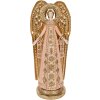 Clayre & Eef 6PR5627 Decoración Ángel 20x15x46 cm Rosa Dorado