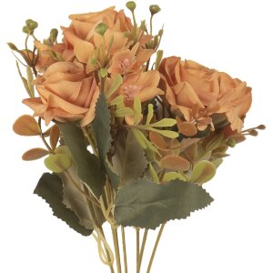 Decoración Rama con Flores Clayre & Eef 6PL0401O 12x10x29 cm