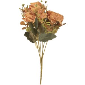 Decoración Rama con Flores Clayre & Eef 6PL0401O 12x10x29 cm