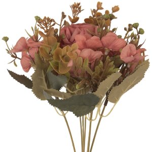 Ramo decorativo con flores Clayre & Eef 6PL0401P 12x10x29 cm