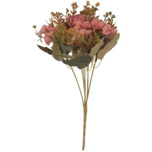 Ramo decorativo con flores Clayre & Eef 6PL0401P 12x10x29 cm