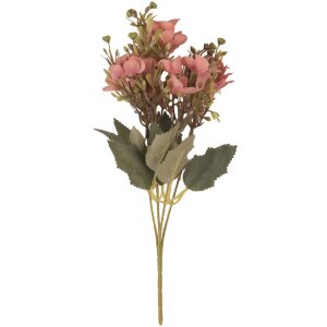Ramo decorativo con flores Clayre & Eef 6PL0402P 10x10x32 cm