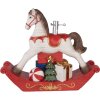 Soporte para árbol de Navidad Clayre & Eef 5MG0095 73x21x61 cm Blanco