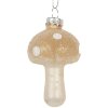 Adorno navideño Clayre & Eef 6GL5232 Ø 4x8 cm Beige-Dorado