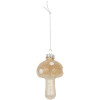 Adorno navideño Clayre & Eef 6GL5232 Ø 4x8 cm Beige-Dorado