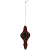 Clayre & Eef 6GL5236 Adorno de Navidad Ø 6x15 cm