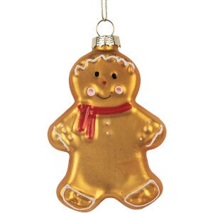 Adorno de Navidad Clayre & Eef 6GL5241 6x2x10 cm