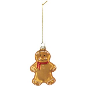Adorno de Navidad Clayre & Eef 6GL5241 6x2x10 cm