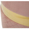 Mauro Ferretti Set de otomanas con almacenamiento Sheffild, rosa, 2 piezas Ø 37x42 Ø 28x35 cm