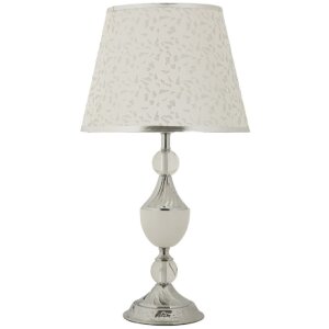 Lámpara de mesa Mauro Ferretti Kody plateada...