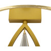 Aplique de pared Vienna dorado blanco 26x15x50 cm E14 Mauro Ferretti