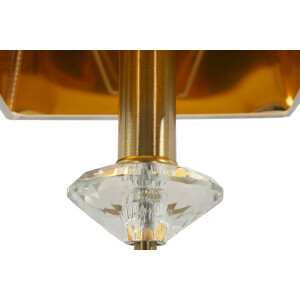 Aplique de pared Salzburg dorado blanco 18x24x40 cm E14