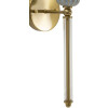 Aplique de pared Warsaw 17x22x57 cm E14 dorado blanco