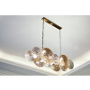 Lámpara de techo Osaka Mauro Ferretti 100x23x28-94 cm 8xE14 sin bombillas