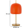 Lámpara de mesa Oldy Glas Eisen Ø30x16x53 cm E27 sin bombilla Mauro Ferretti