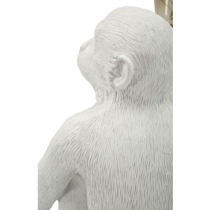 Lámpara de Mesa Affe Sentado Blanco 33x33x32 cm E27 sin Bombilla Mauro Ferretti