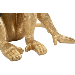 Lámpara de mesa Affe sentada oro 33x33x32 cm E27 sin bombilla Mauro Ferretti