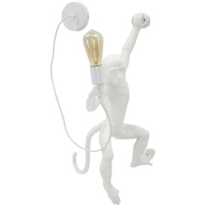 Aplique de pared Mono Blanco 32x32x64 cm Mauro Ferretti...