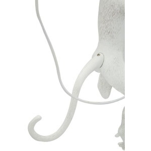 Aplique de pared Mono Blanco 32x32x64 cm Mauro Ferretti E27 sin bombilla