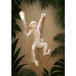 Aplique de pared Mono Blanco 32x32x64 cm Mauro Ferretti E27 sin bombilla