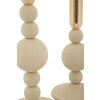 Mauro Ferretti Candelabro Aster crema – Set de 2 Ø 10x20 cm y Ø 10x25,5 cm