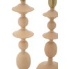 Mauro Ferretti Candelabro Gemini rosa – Set de 2 Ø 10x29 cm y Ø 10x33 cm
