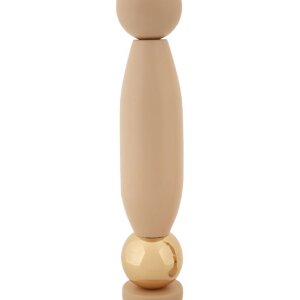 Mauro Ferretti Candelabro Strek Rosa Set de 2 Ø 9,5x25 cm y Ø 9,5x30 cm