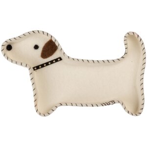Clayre & Eef 66287 Cuenco de Fieltro Perro 20x13x3 cm...