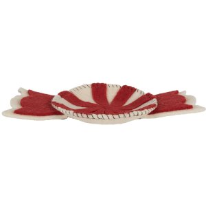 Clayre & Eef 66289 Cuenco de Fieltro Bonbon 30x18x3 cm