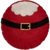 Clayre & Eef 66291 Cuenco de Fieltro Papá Noel 18x4 cm