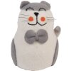 Gato de fieltro Clayre & Eef 66294 14x14x20 cm