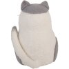 Gato de fieltro Clayre & Eef 66294 14x14x20 cm