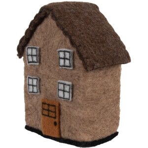 Casa de fieltro decorativa Clayre & Eef 66297 12x7x14 cm