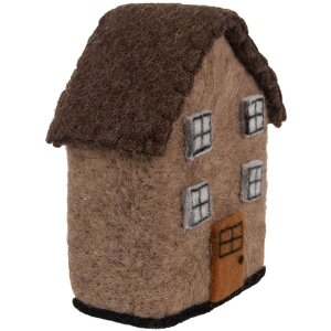Casa de fieltro decorativa Clayre & Eef 66297 12x7x14 cm