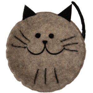 Clayre & Eef 66300 Cuenco de Fieltro Perro 18x18x6 cm