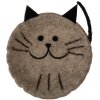 Clayre & Eef 66300 Cuenco de Fieltro Perro 18x18x6 cm