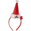 Clayre & Eef 66351 Diadema con Gorro de Navidad con LED 12x7x27 cm