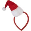 Diadema con gorro de Navidad Clayre & Eef 66354 12x6x22 cm