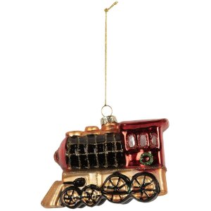 Adorno navideño Clayre & Eef 6GL5249 10x5x6 cm