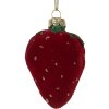 Adorno navideño Clayre & Eef 6GL5250 6x5x8 cm Rojo y Verde
