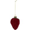 Adorno navideño Clayre & Eef 6GL5250 6x5x8 cm Rojo y Verde
