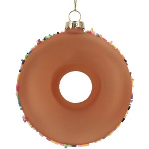 Adorno navideño Clayre & Eef 6GL5254 Ø 10x4 cm