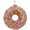 Adorno navideño Clayre & Eef 6GL5254 Ø 10x4 cm