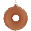 Adorno navideño Clayre & Eef 6GL5254 Ø 10x4 cm